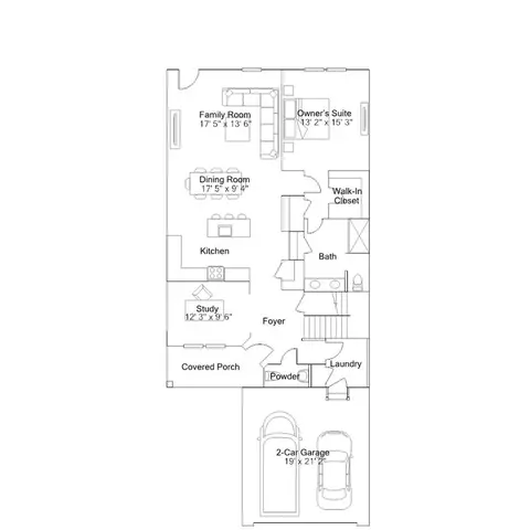 Floorplan - 2405 Greyfriar Loop, Middletown, DE 19709 photo 1 of 3