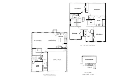 Floorplan - 11709 Ceres St, Lorena, TX 76655 photo 1 of 1