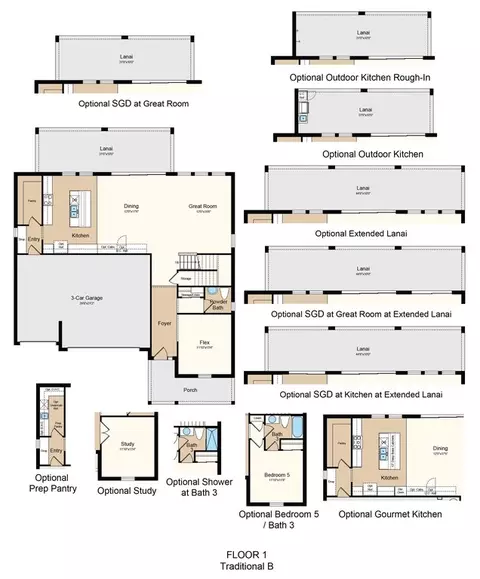 Floorplan - 13610 Cornerstone Way, Parrish, FL 34219 photo 1 of 2