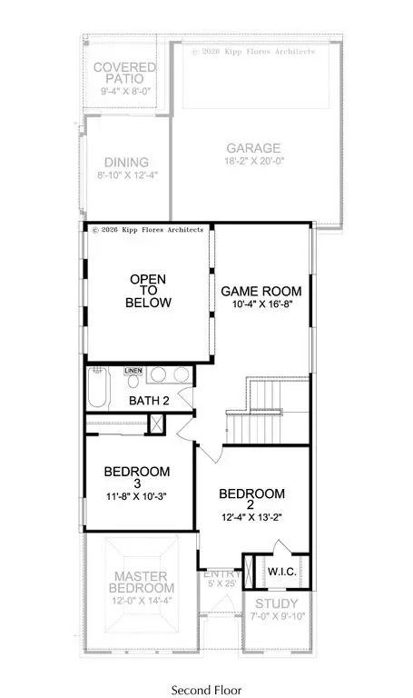 Floorplan - 3093 Eleanor Dr, Prosper, TX 75078 photo 2 of 3