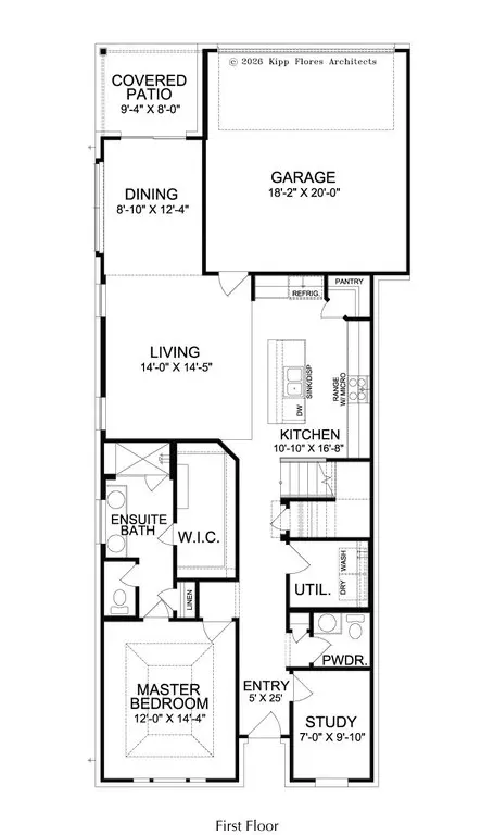 Floorplan - 3093 Eleanor Dr, Prosper, TX 75078 photo 1 of 3