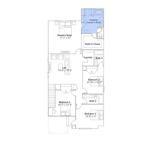 Floorplan - 3195 Delmar Dr, Durham, NC 27703 photo 4 of 4