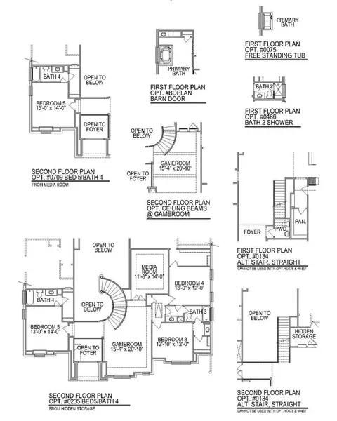 Floorplan - 4255 Hollow Wind Way, Spring, TX 77386 photo 3 of 3