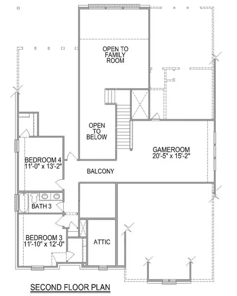 Floorplan - Undisclosed, Cypress, TX 77433 photo 3 of 5