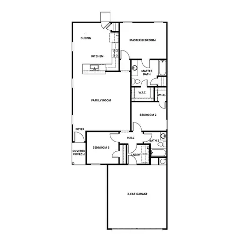 Floorplan - 14807 Nest Jct, Von Ormy, TX 78073 photo 1 of 1