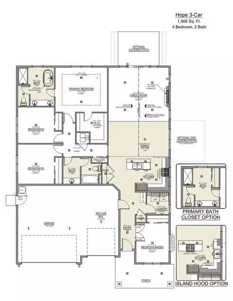 Floorplan - 894 E Maple Brook Ave, Hermiston, OR 97838 photo 1 of 1