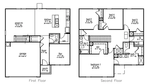 Floorplan - 124 Sabel Ct, Guyton, GA 31312 photo 1 of 1