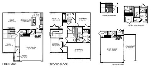 Floorplan - 626 Fallen Leaf Dr, Belton, MO 64012 photo 2 of 3