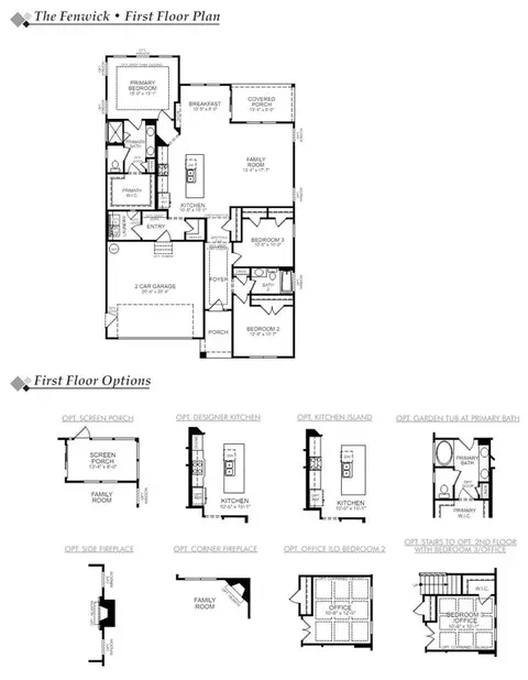 Floorplan - 266 Lemon Tree Xing, Elgin, SC 29045 photo 1 of 2