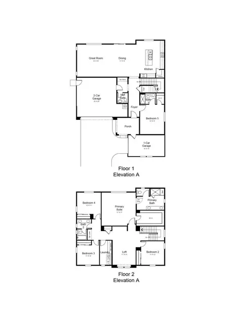 Floorplan - 421 W Rustica Dr, Mountain House, CA 95391 photo 1 of 1