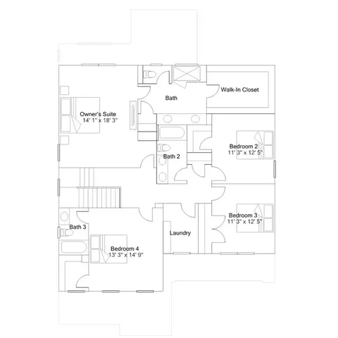 Floorplan - 263 Foxglade Dr, Gilbert, SC 29054 photo 2 of 2
