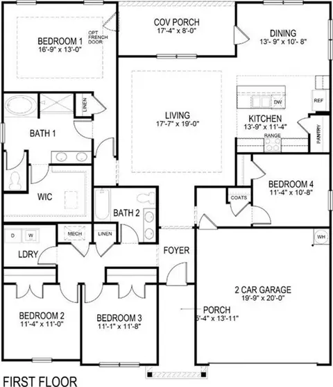 Floorplan - 1075 Gadwall Dr, Alabaster, AL 35007 photo 1 of 1