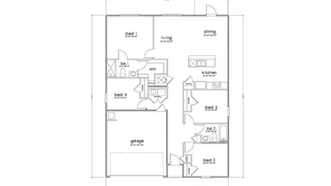 Floorplan - 4069 Ramus Dr, Chipley, FL 32428 photo 1 of 1