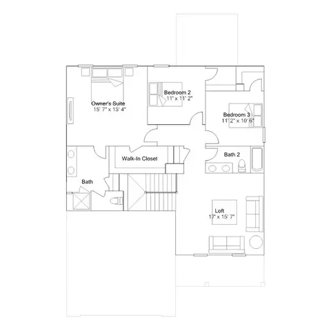 Floorplan - 1105 Constellation Cir, Durham, NC 27703 photo 5 of 5