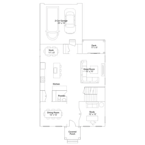 Floorplan - 604 Farnborough St, Middle River, MD 21220 photo 1 of 7