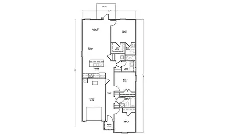 Floorplan - 3581 Viking Dr, Chipley, FL 32428 photo 1 of 1
