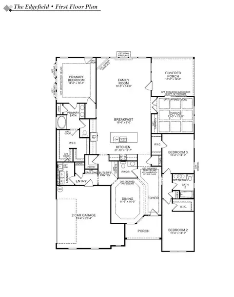 Floorplan - 450 Trillium Trl, Pendergrass, GA 30567 photo 1 of 2