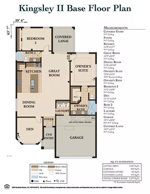 Floorplan - 51 E Diamond Dr, Palm Coast, FL 32164 photo 1 of 1