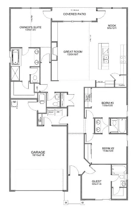 Floorplan - 1141 Pumpkin Rdg, Eagle Point, OR 97524 photo 1 of 1
