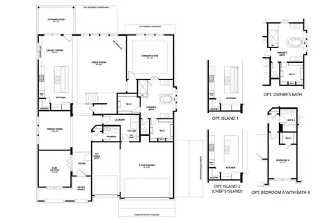 Floorplan - 405 Shadowfax Dr, Aledo, TX 76008 photo 1 of 2