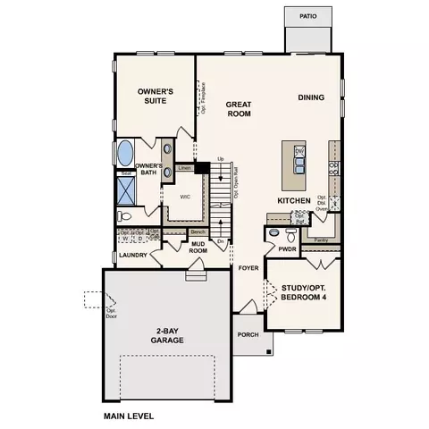 Floorplan - 295 Clear Granite Way, Eagle Mountain, UT 84005 photo 1 of 5
