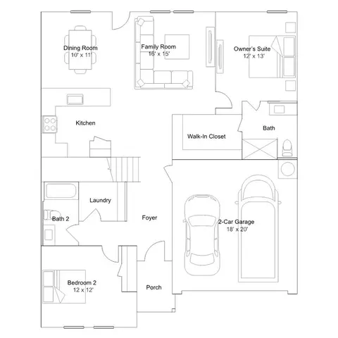 Floorplan - 2659 Lasso Loop, Eagle Lake, FL 33839 photo 1 of 2