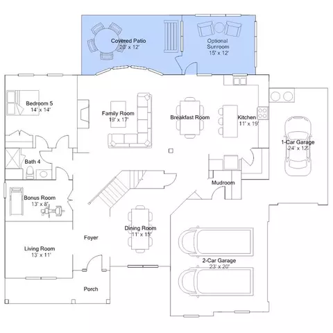 Floorplan - 247 Deer Valley Run, Canton, GA 30115 photo 3 of 7