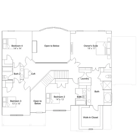 Floorplan - 247 Deer Valley Run, Canton, GA 30115 photo 5 of 7