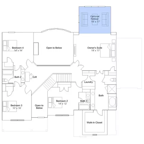 Floorplan - 247 Deer Valley Run, Canton, GA 30115 photo 7 of 7