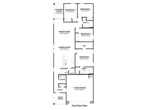 Floorplan - 9648 S Caballo Dr, Apache Junction, AZ 85120 photo 1 of 1