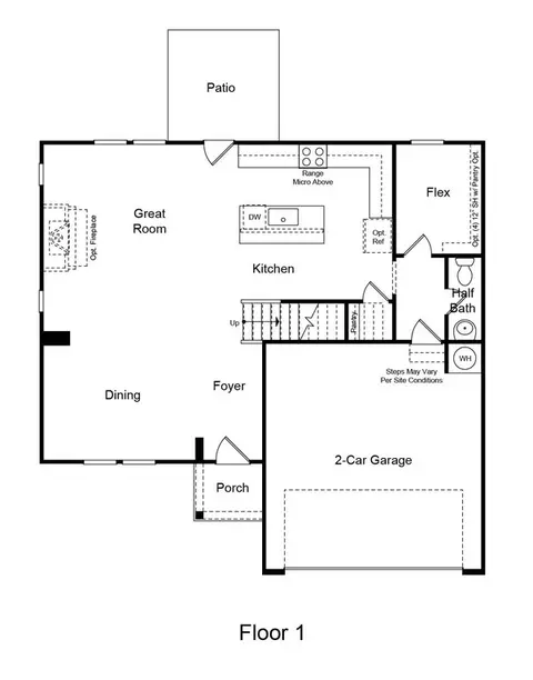 Floorplan - 107 Hollow Oak Bnd, Euharlee, GA 30145 photo 1 of 4
