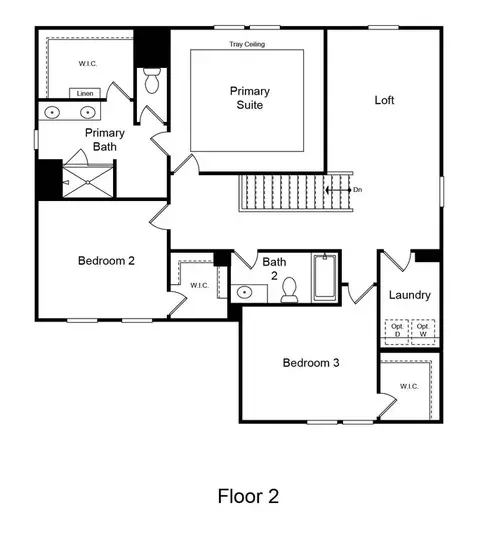 Floorplan - 107 Hollow Oak Bnd, Euharlee, GA 30145 photo 2 of 4