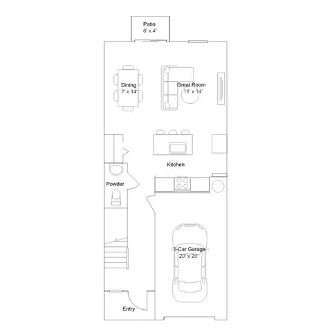 Floorplan - 11575 Willowleaf Blvd, Punta Gorda, FL 33955 photo 1 of 2