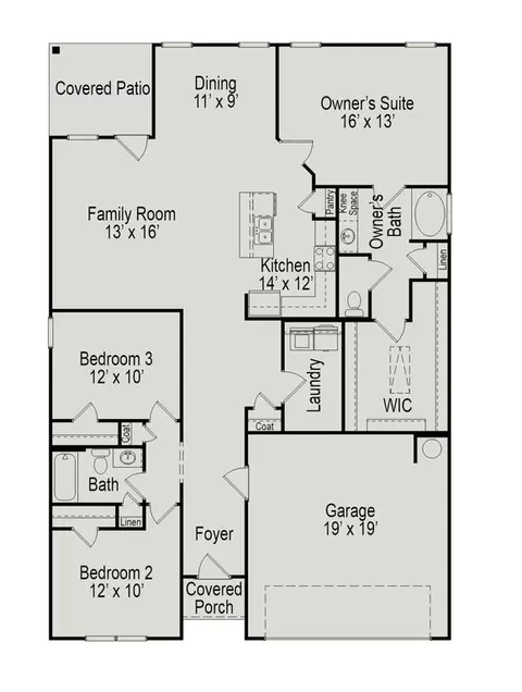 Floorplan - 1132 Centerstone Ln, Apison, TN 37302 photo 1 of 1