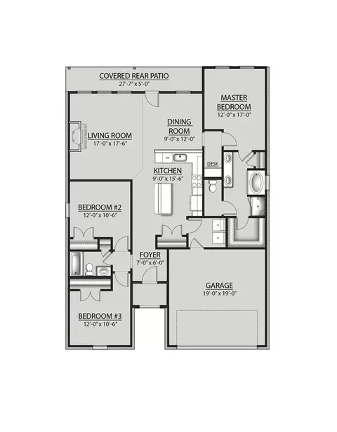 Floorplan - 210 Judice Ln, Duson, LA 70529 photo 1 of 1