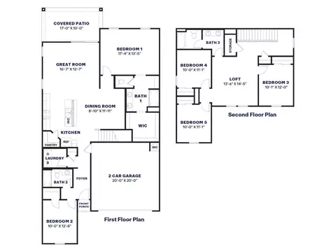 Floorplan - 1419 E Harwell Rd, Phoenix, AZ 85042 photo 1 of 1
