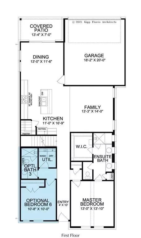 Floorplan - 3093 Eleanor Dr, Prosper, TX 75078 photo 3 of 5