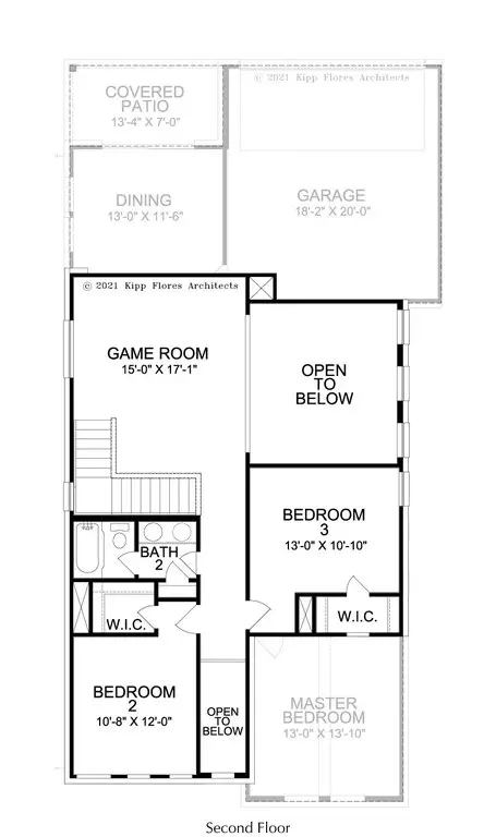 Floorplan - 3093 Eleanor Dr, Prosper, TX 75078 photo 2 of 5