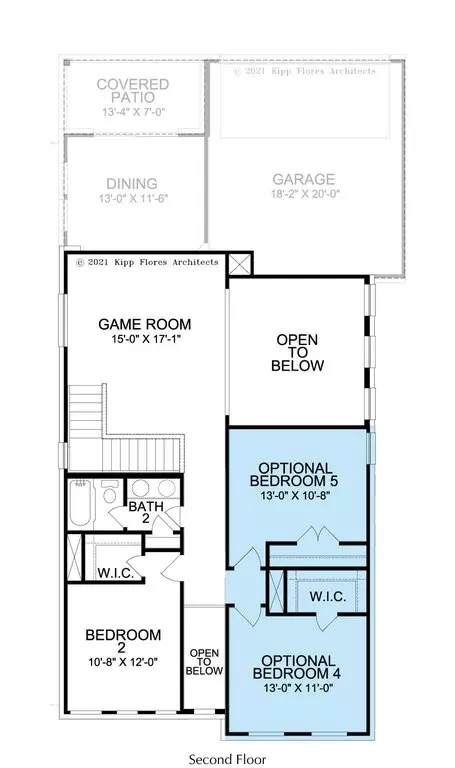 Floorplan - 3093 Eleanor Dr, Prosper, TX 75078 photo 4 of 5