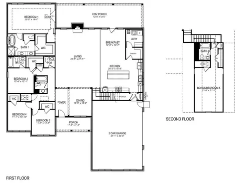 Floorplan - 7045 Regency Ln SE, Gurley, AL 35748 photo 1 of 1