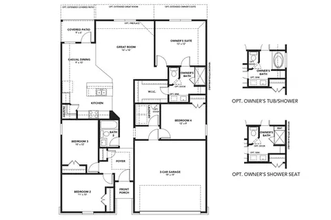 Floorplan - 2719 Echinacea Path, Converse, TX 78109 photo 1 of 1