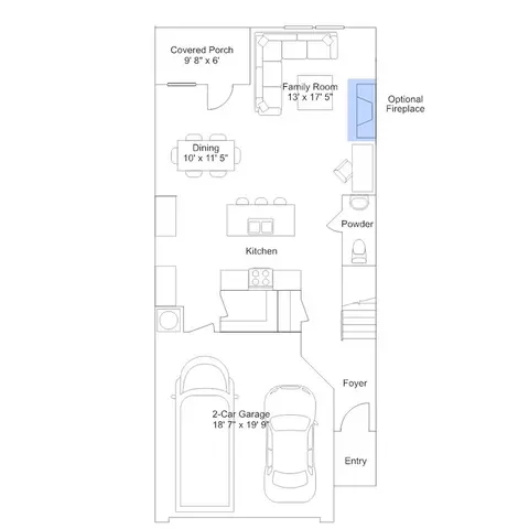 Floorplan - 1406 Copper John Rd, Wake Forest, NC 27587 photo 2 of 4