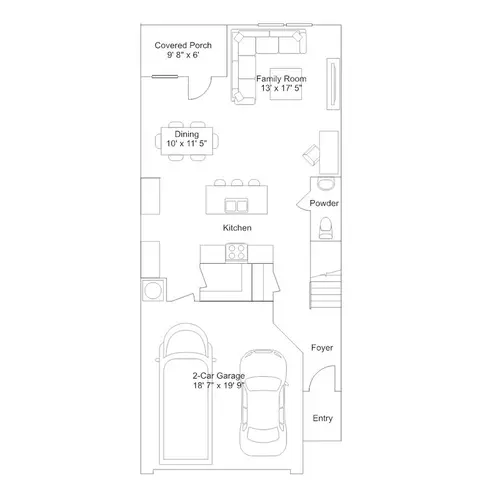 Floorplan - 1406 Copper John Rd, Wake Forest, NC 27587 photo 1 of 4