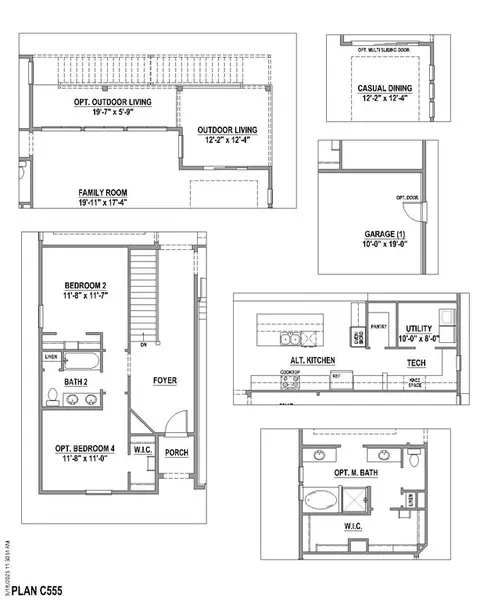 Floorplan - 2093 Falling Leaf, Windsor, CO 80550 photo 2 of 4