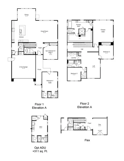 Floorplan - 1745 Margaret Way, Dublin, CA 94568 photo 1 of 1