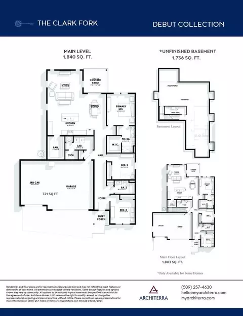 Floorplan - 705 E 5th St, Deer Park, WA 99006 photo 1 of 2