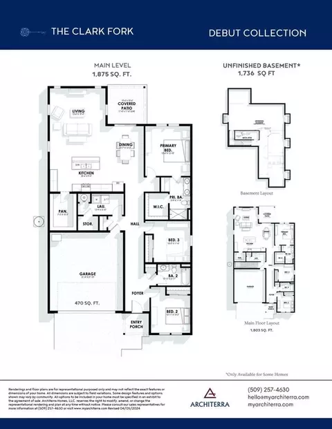 Floorplan - 705 E 5th St, Deer Park, WA 99006 photo 2 of 2