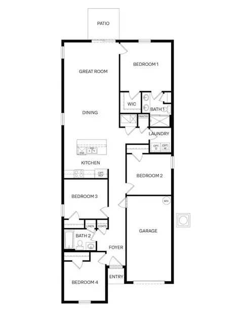 Floorplan - Rockport Way, Ormond Beach, FL 32174 photo 1 of 1