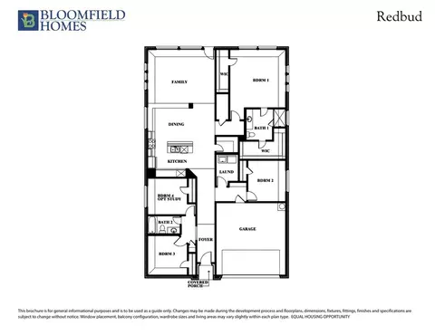 Floorplan - 1012 Brenham Dr, Godley, TX 76044 photo 1 of 1