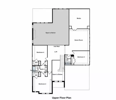 Floorplan - 815 Feathergrass Pl, Haslet, TX 76052 photo 2 of 2